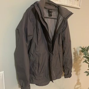 Women’s- north face rain coat, medium. Like new
